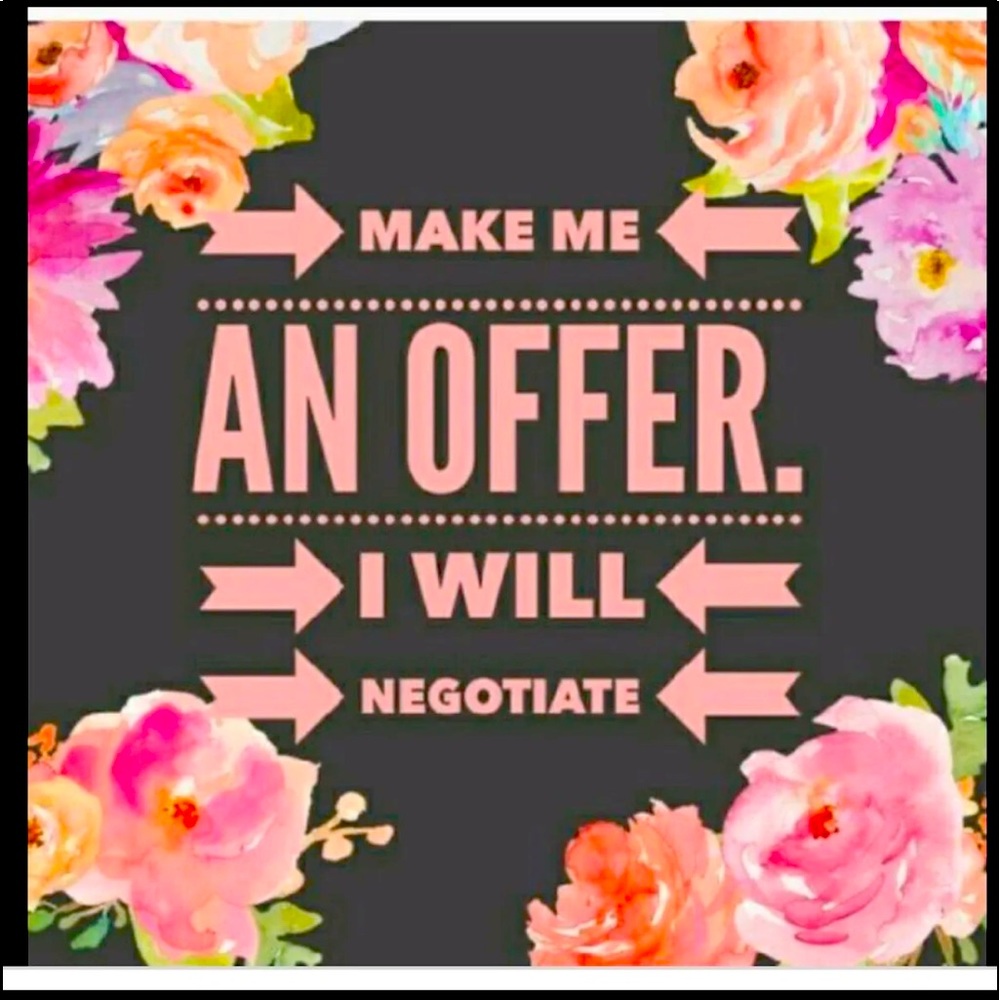 MAKE ME AN OFFER!! OPEN TO NEGOTIATE!